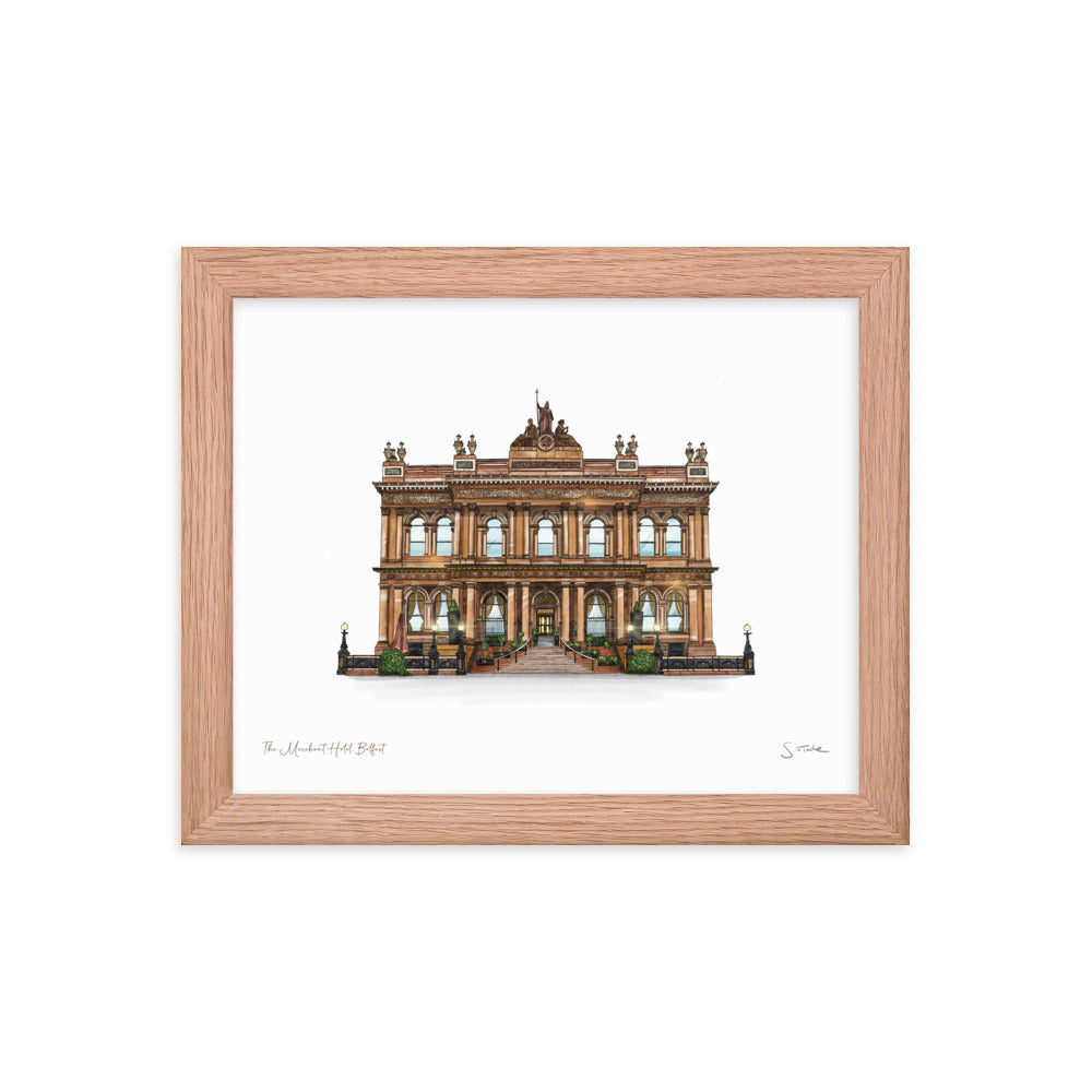 The Merchant Hotel Belfast Framed Art Print