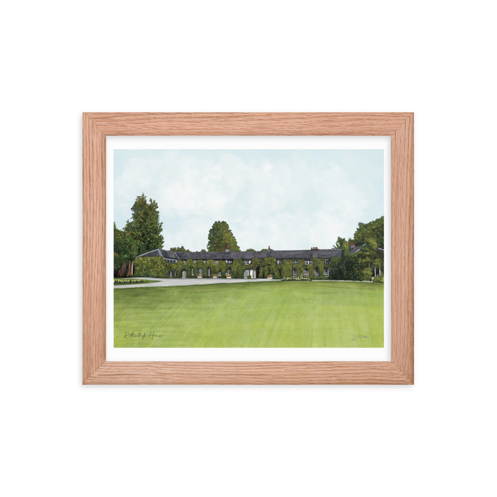 Rathsallagh House Framed Art Print