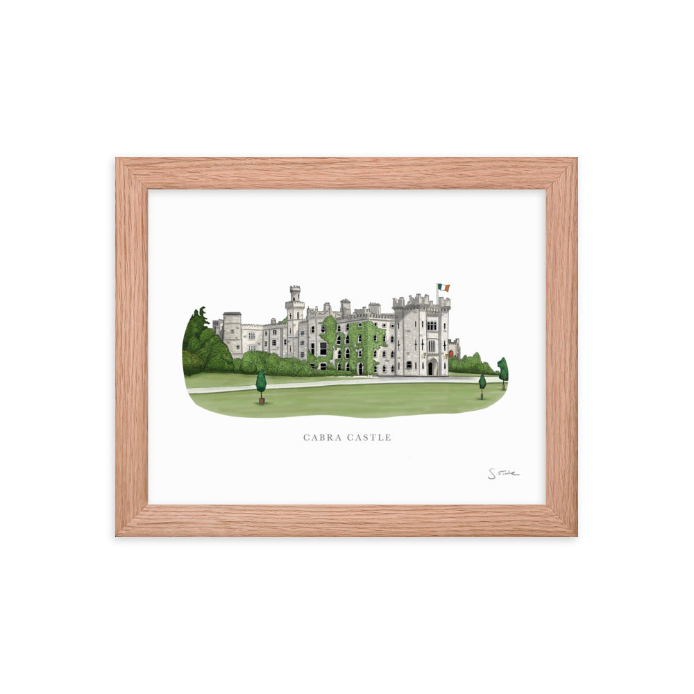 Cabra Castle Framed Art Print