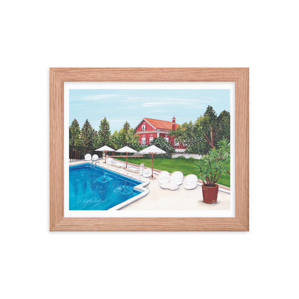 Os Agostos Portugal Framed Art Print