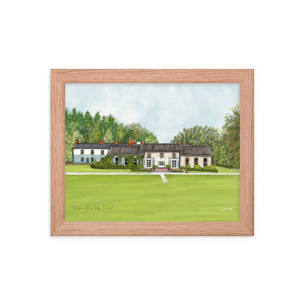 Virginia Park Lodge Framed Art Print