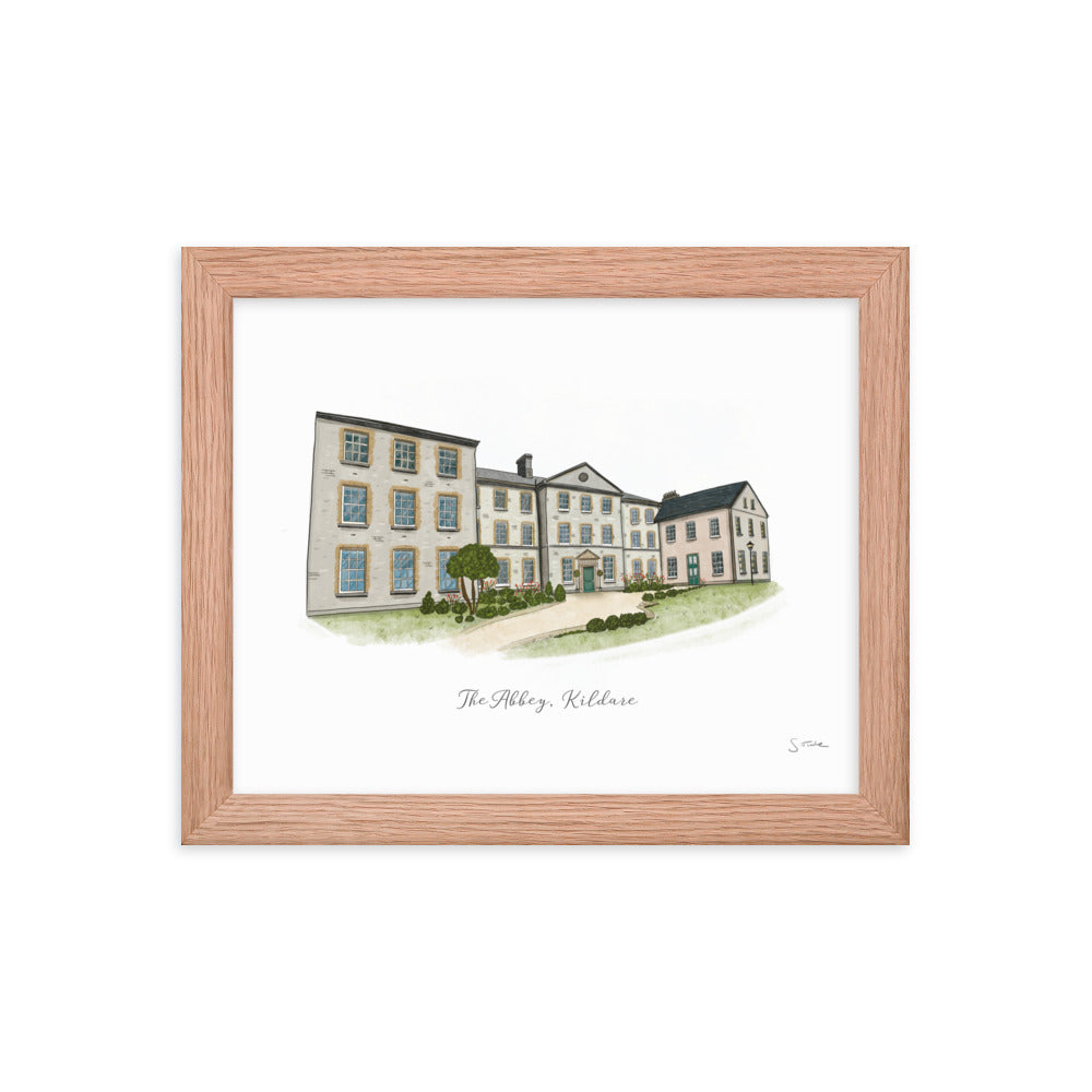 The Abbey Kildare Framed Art Print