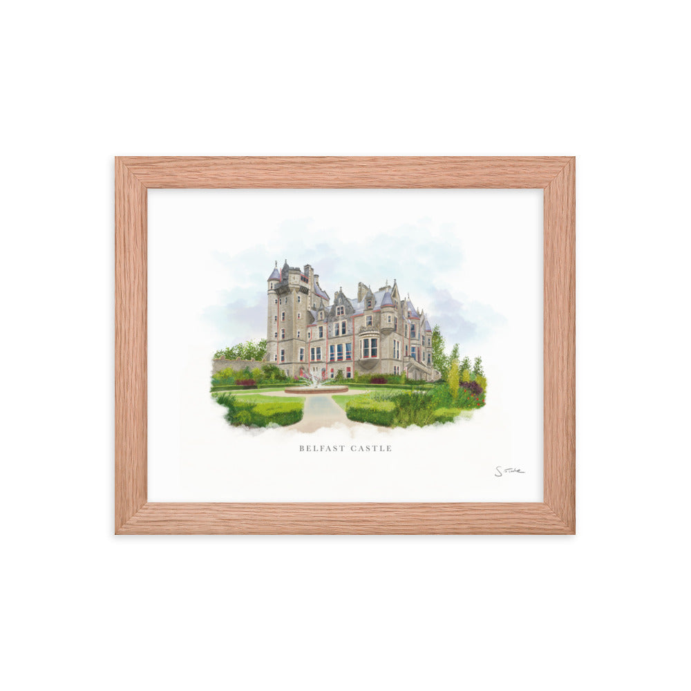 Belfast Castle Framed Art Print