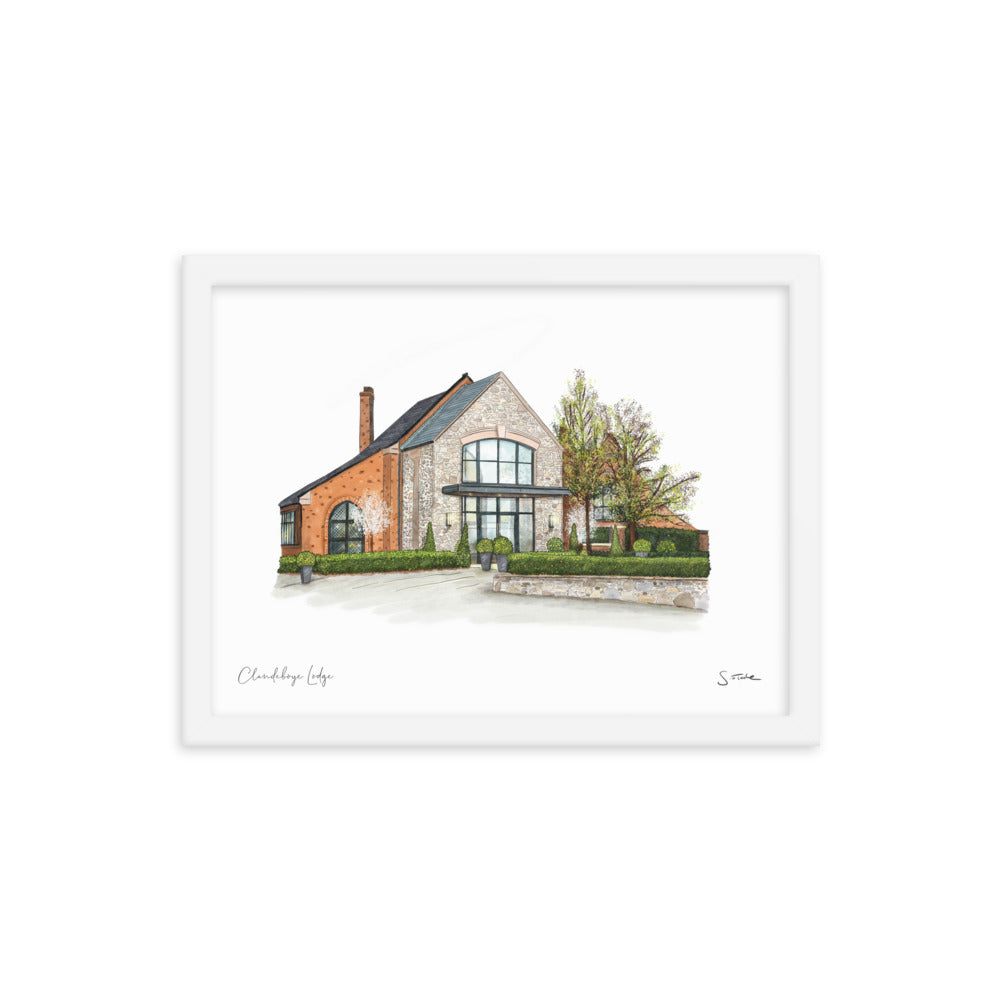 Clandeboye Lodge Hotel Framed Art Print