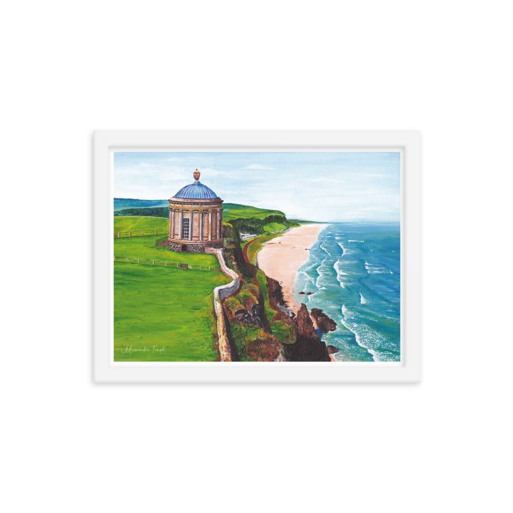 Mussenden Temple Framed Art Print