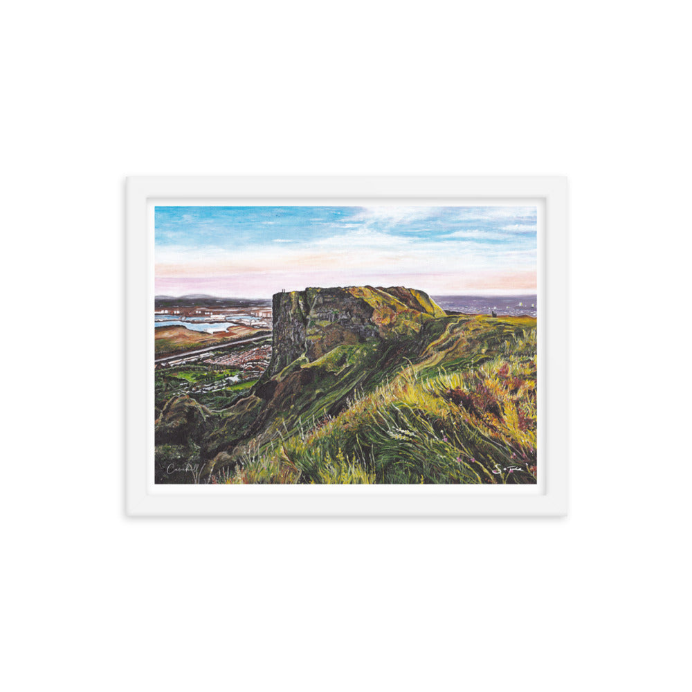 Cavehill Belfast Framed Art Print