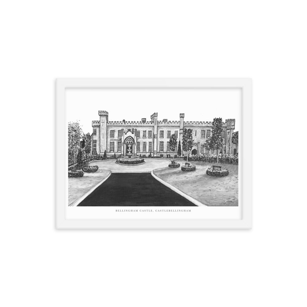 Bellingham Castle Framed Art Print