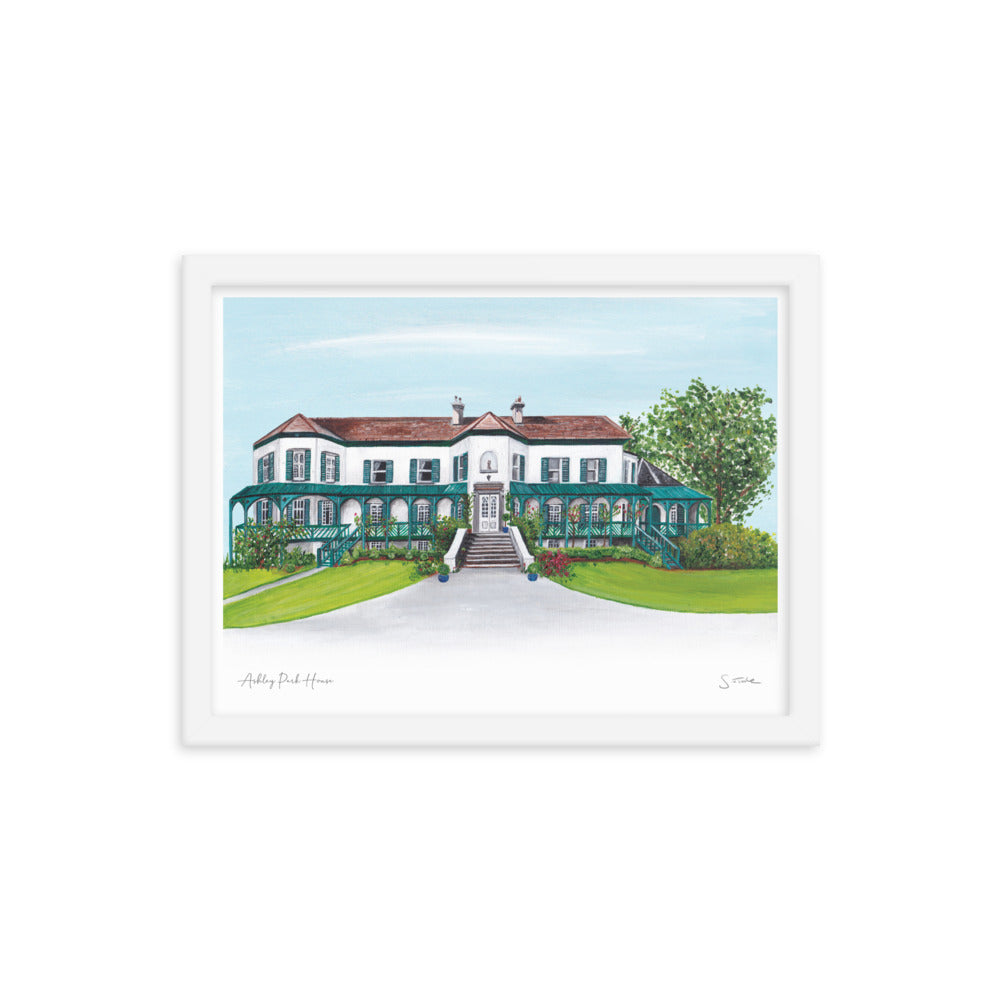 Ashley Park House Framed Art Print