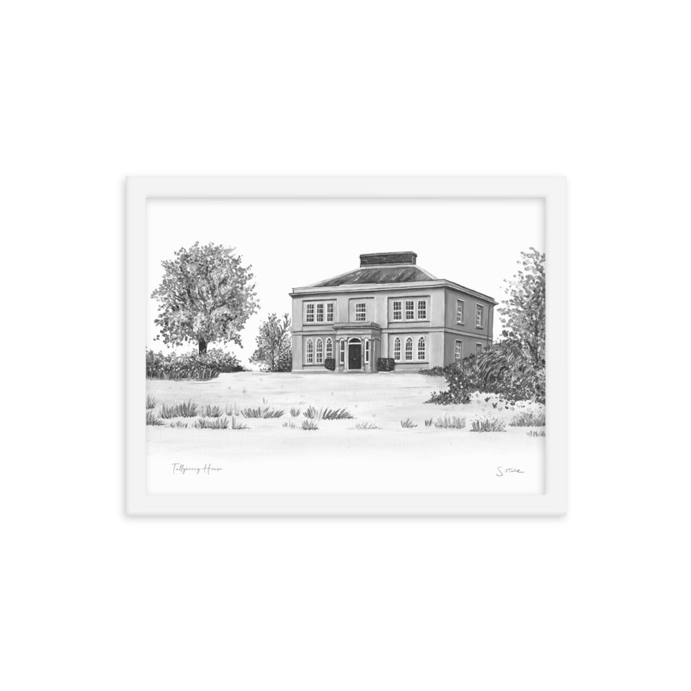 Tullyveery House Framed Art Print