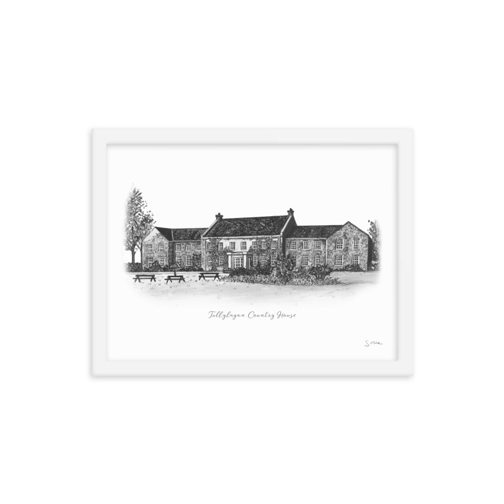 Tullylagan Country House Framed Art Print