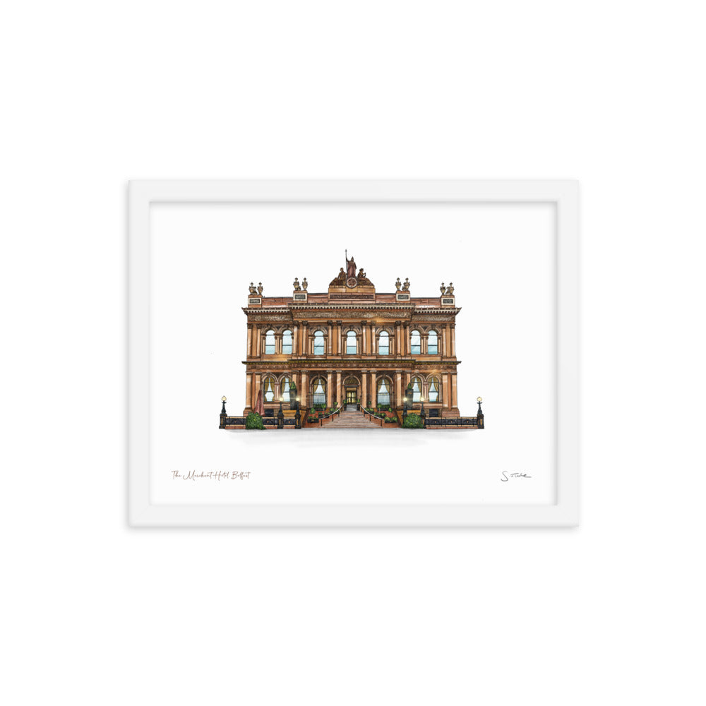 The Merchant Hotel Belfast Framed Art Print