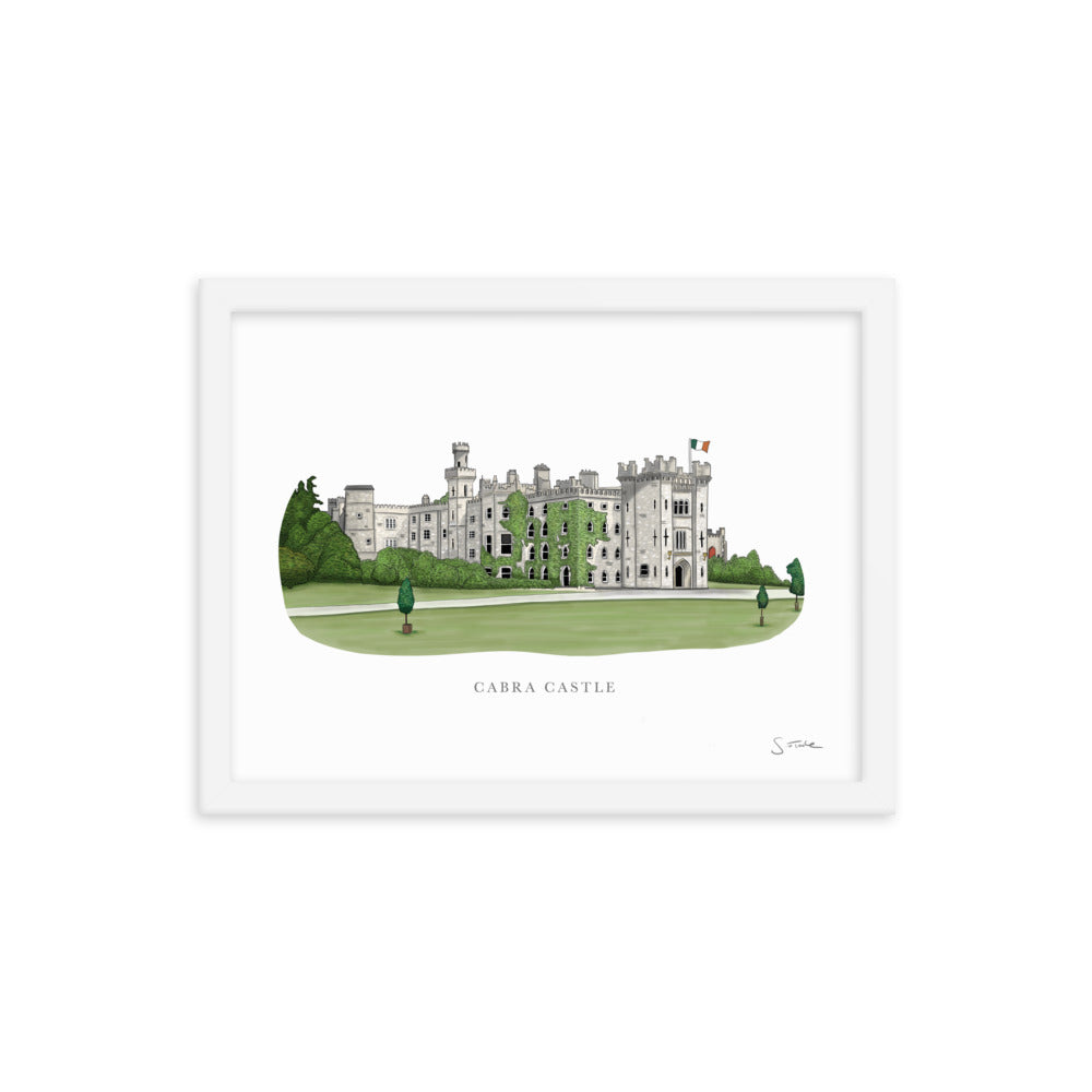 Cabra Castle Framed Art Print