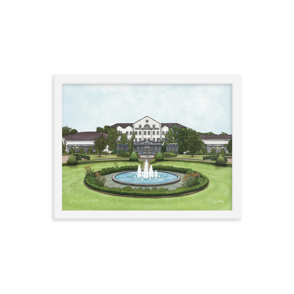 Slieve Russell Hotel Framed Art Print