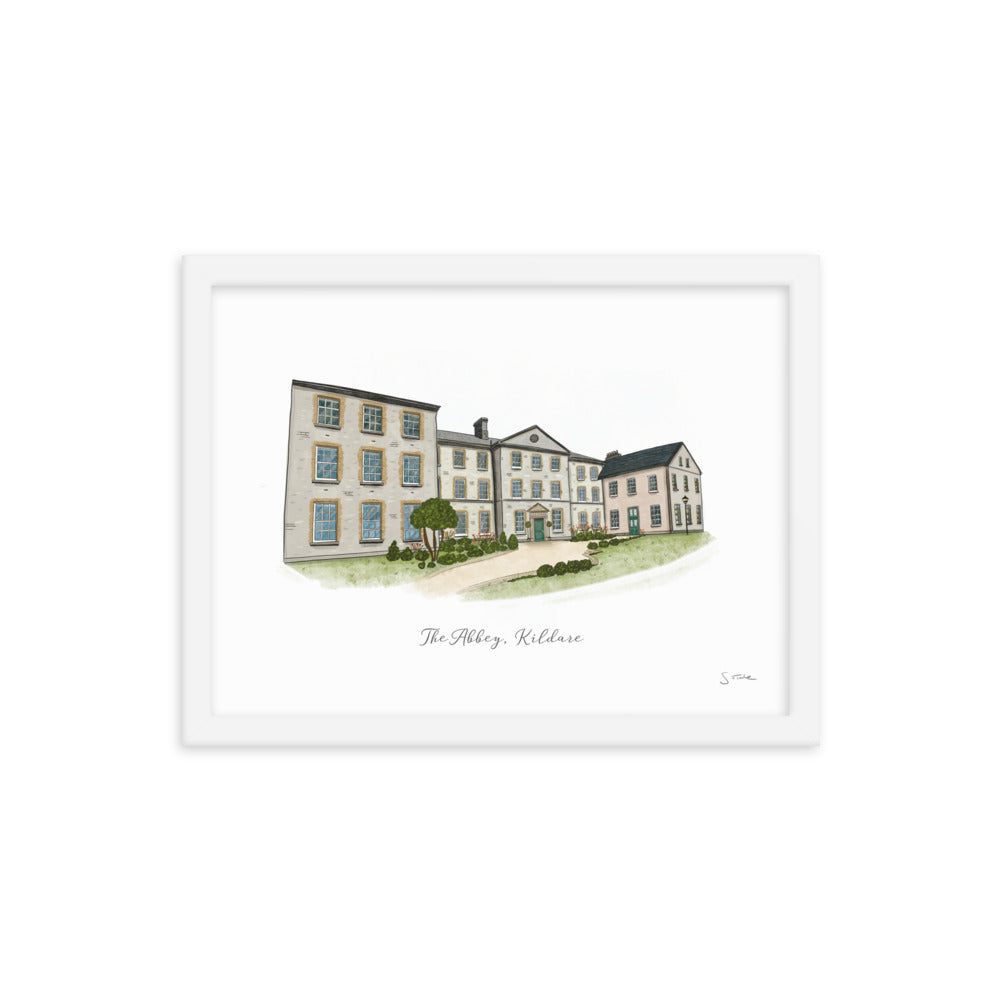 The Abbey Kildare Framed Art Print