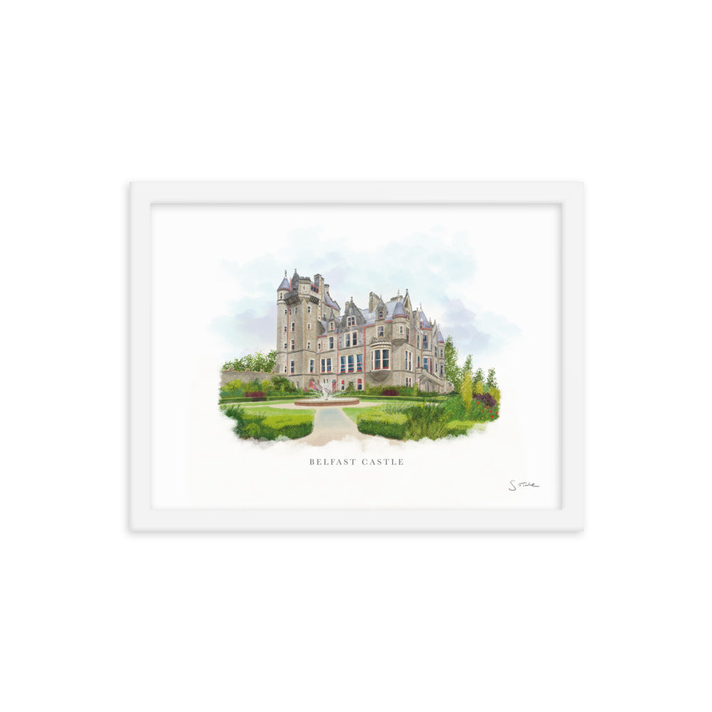 Belfast Castle Framed Art Print