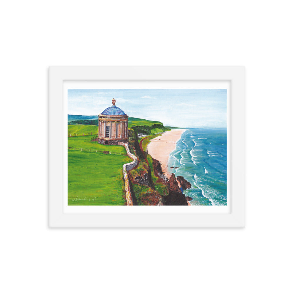 Mussenden Temple Framed Art Print