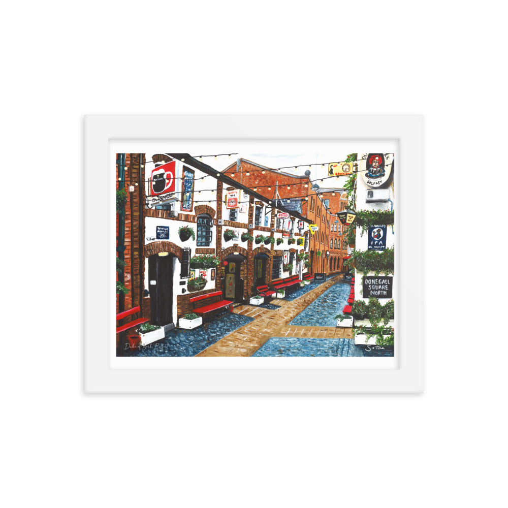 Duke of York Belfast Framed Art Print