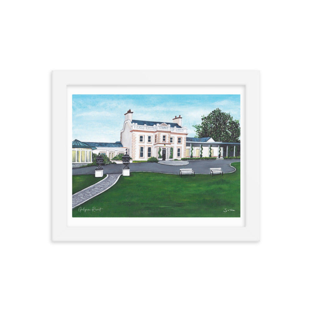 Galgorm Resort Framed Art Print