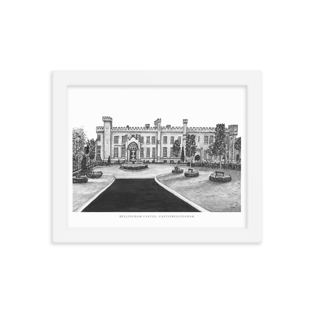 Bellingham Castle Framed Art Print