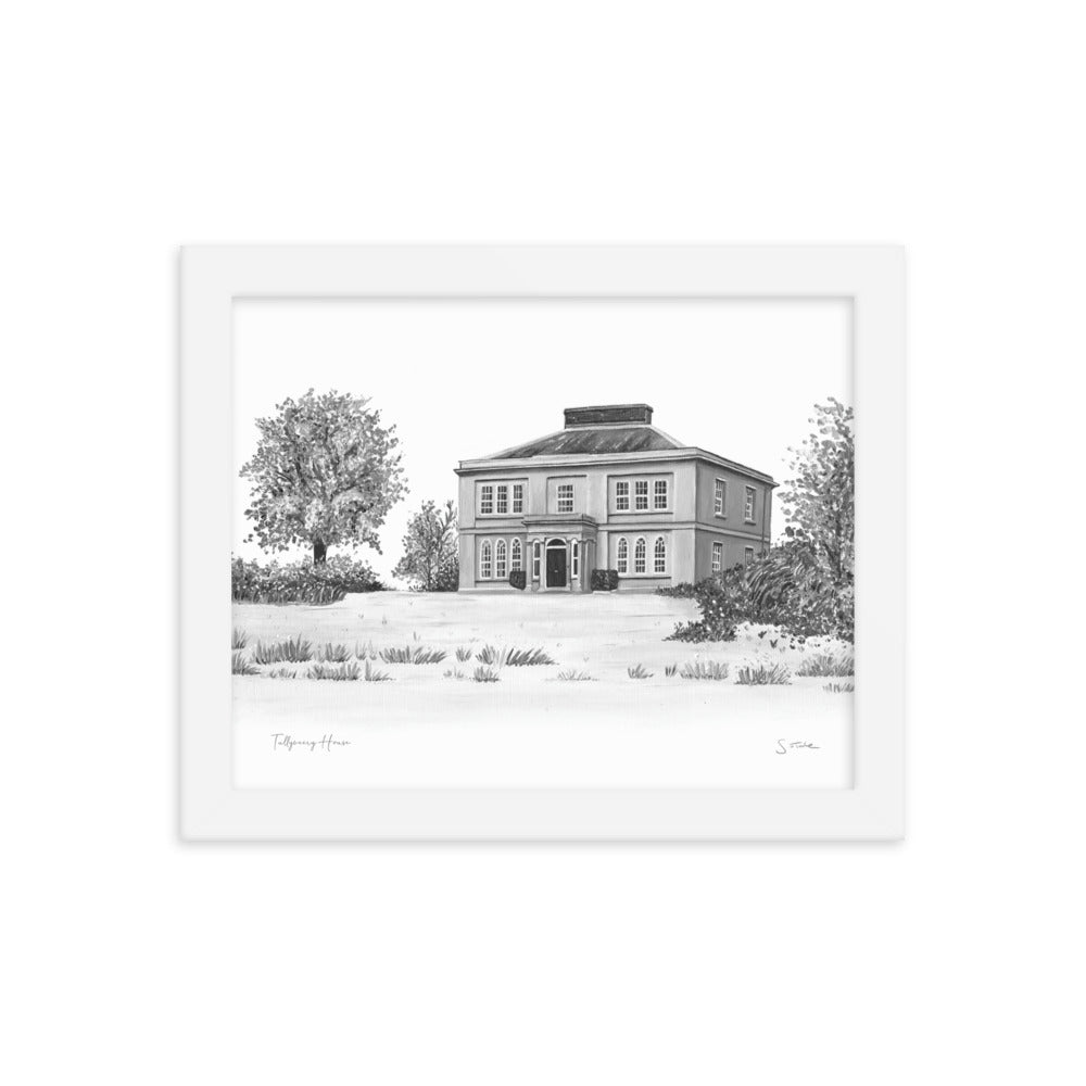 Tullyveery House Framed Art Print