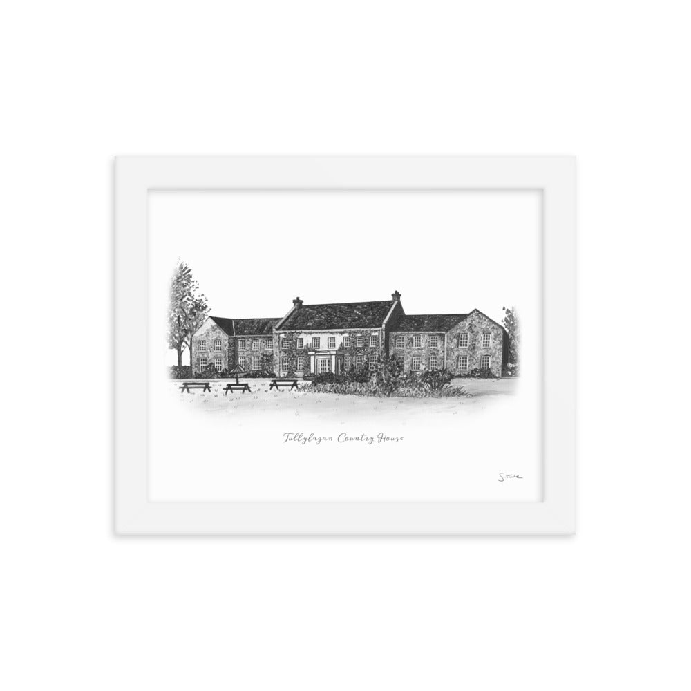 Tullylagan Country House Framed Art Print