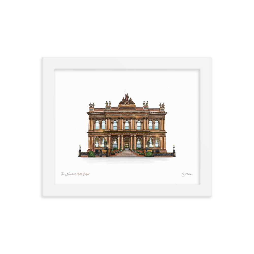 The Merchant Hotel Belfast Framed Art Print