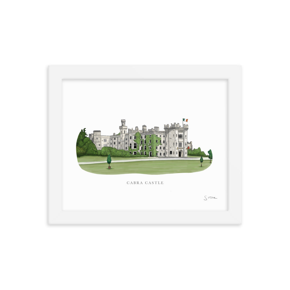 Cabra Castle Framed Art Print