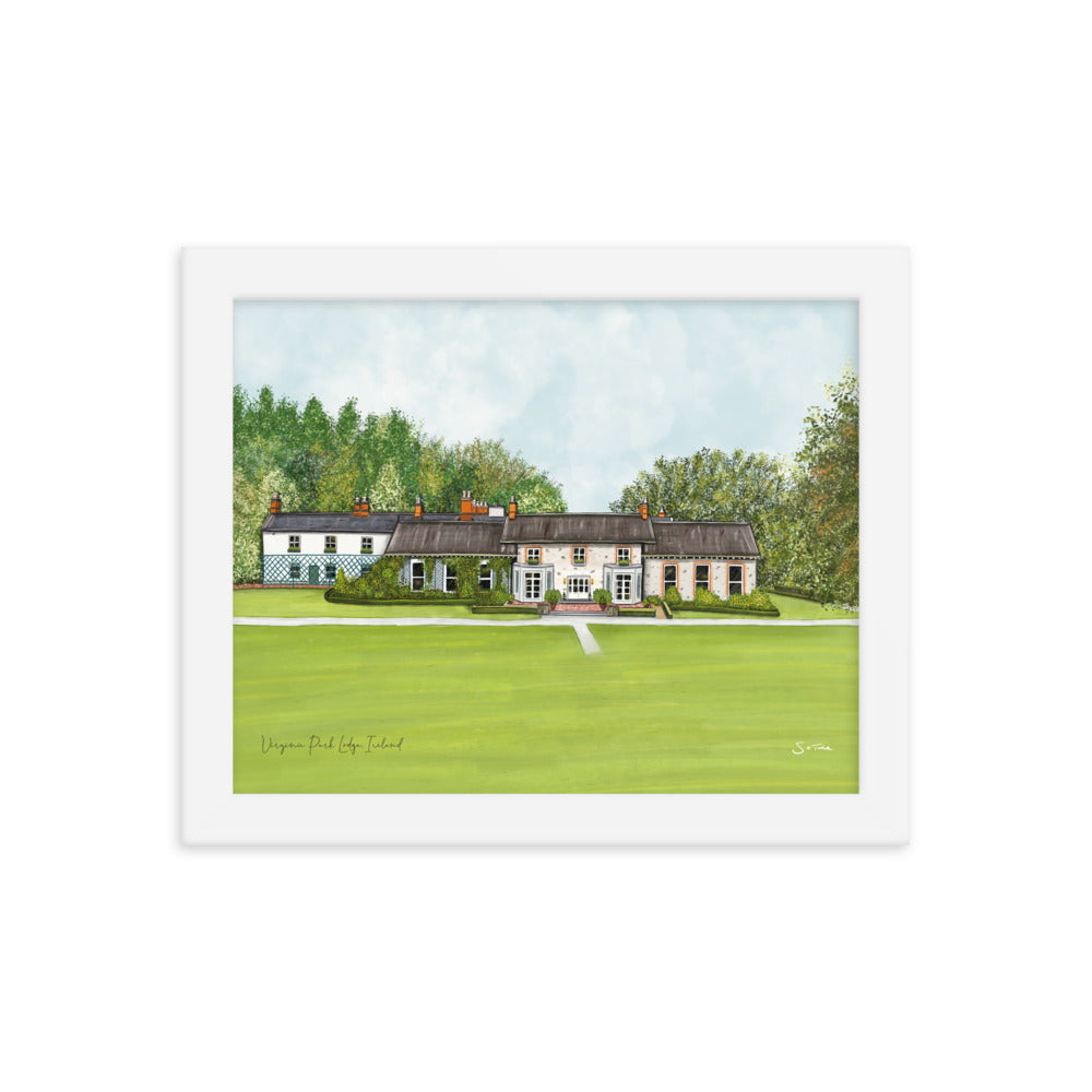 Virginia Park Lodge Framed Art Print