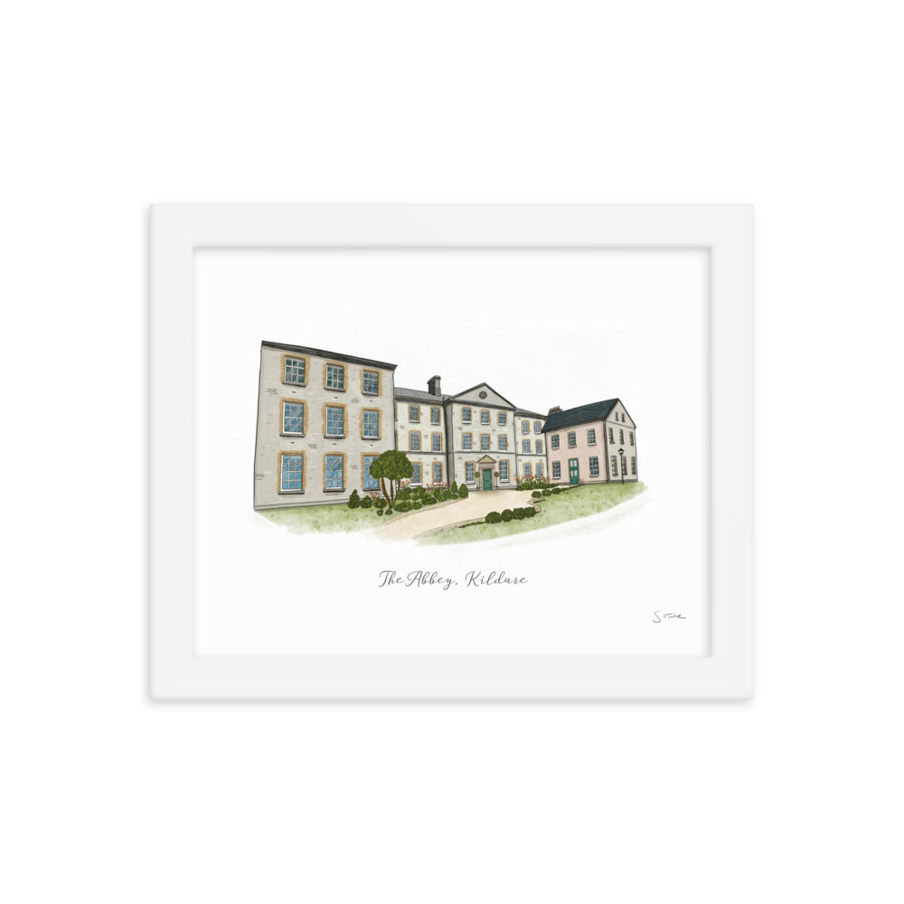 The Abbey Kildare Framed Art Print