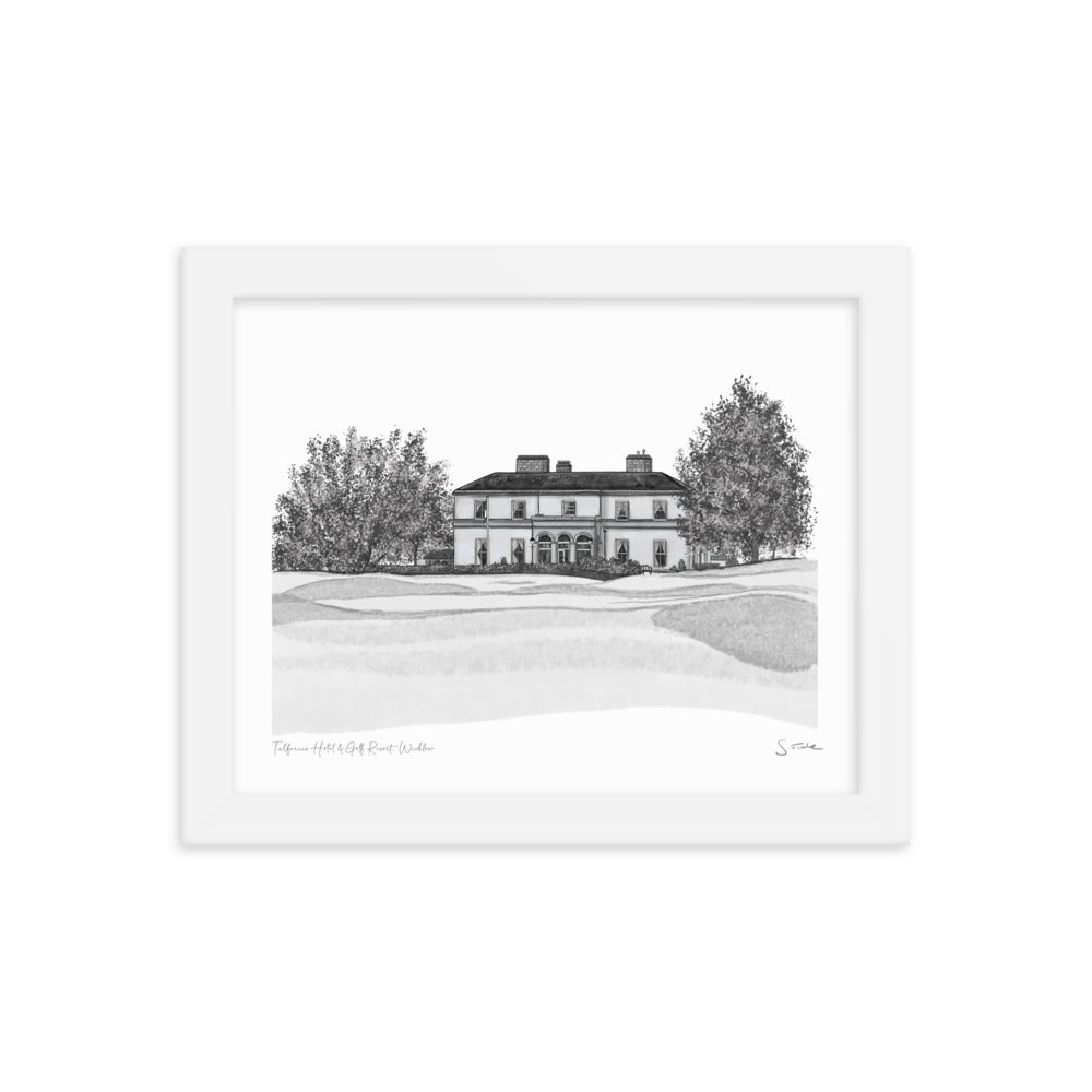 Tulfarris Hotel &amp; Golf Resort Framed Art Print