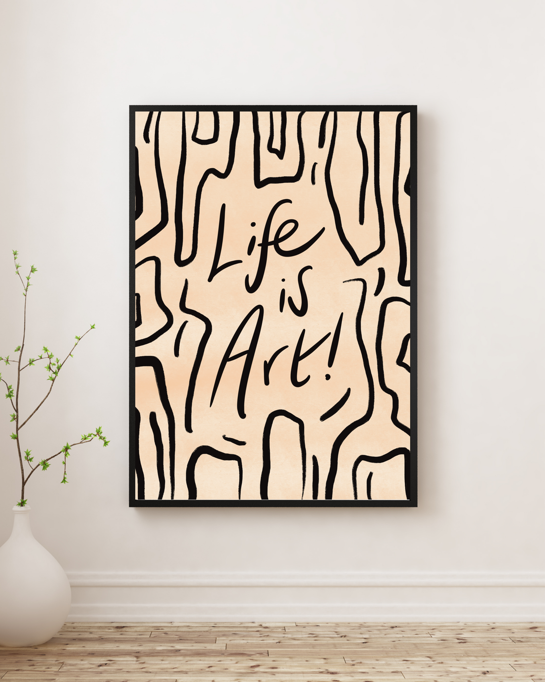 Life is Art V3 Print