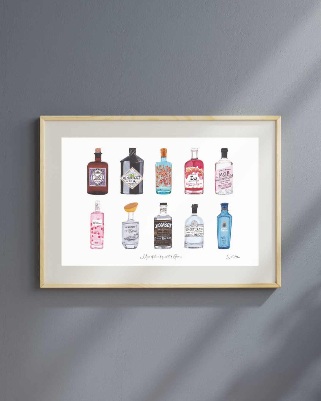 Mix of Gins Print