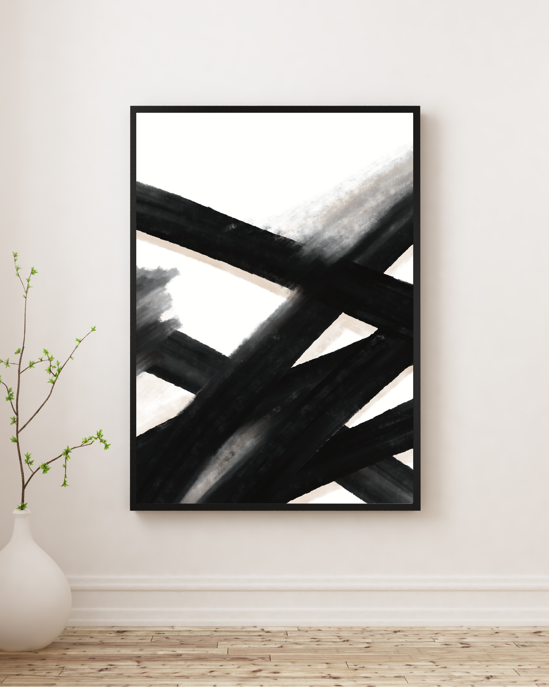 Noir Lines V3 Print