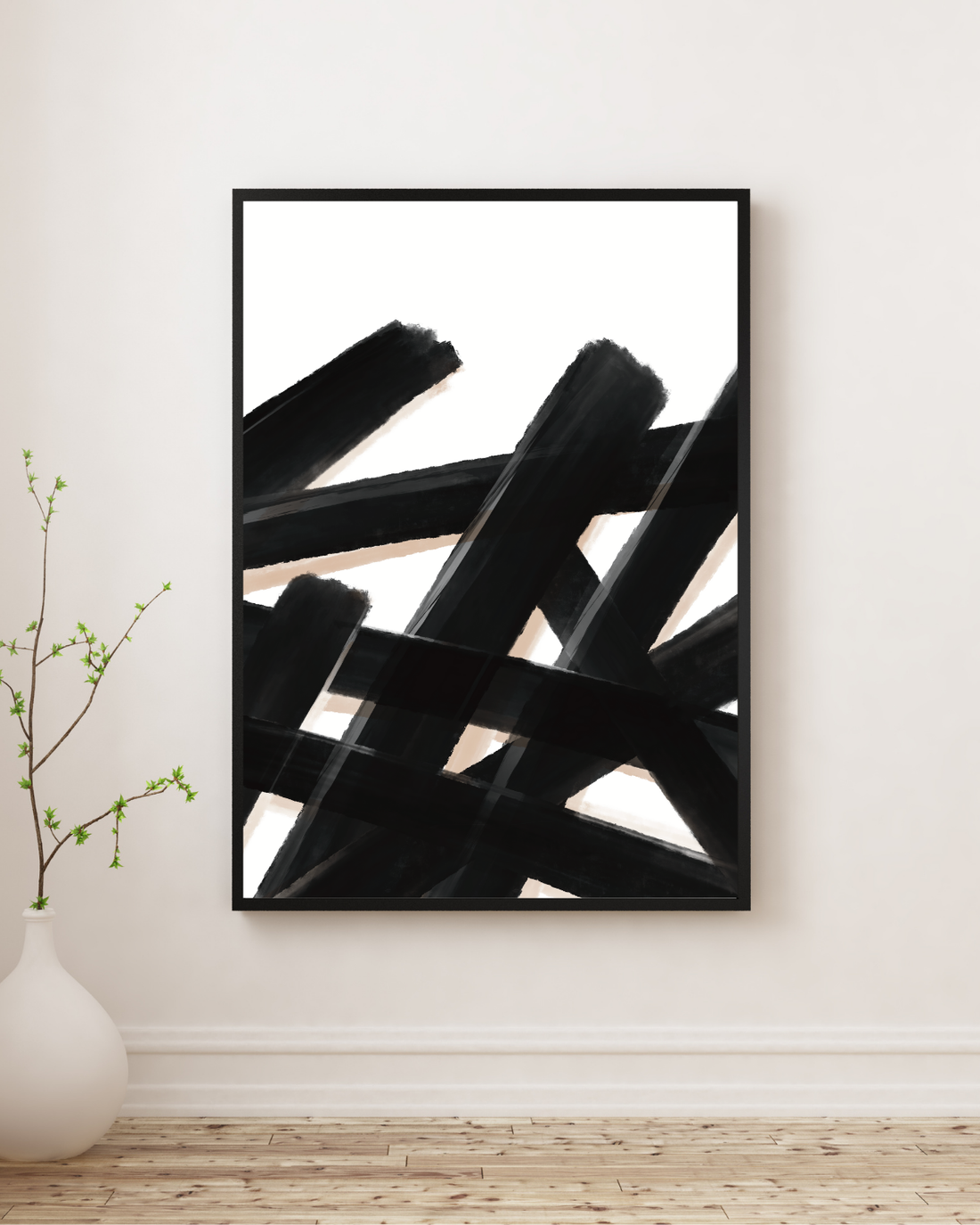 Noir Lines V4 Print