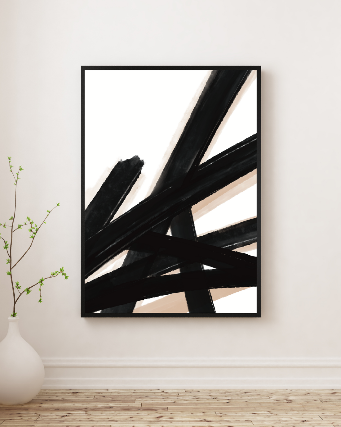 Noir Lines V2 Print
