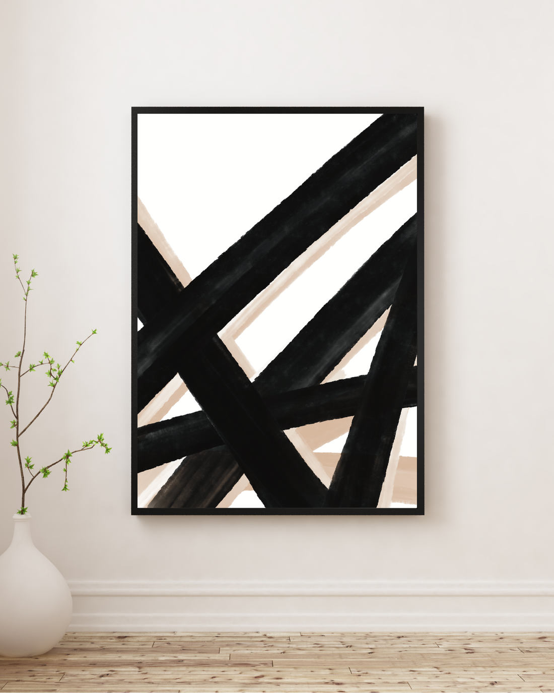 Noir Lines V1 Print