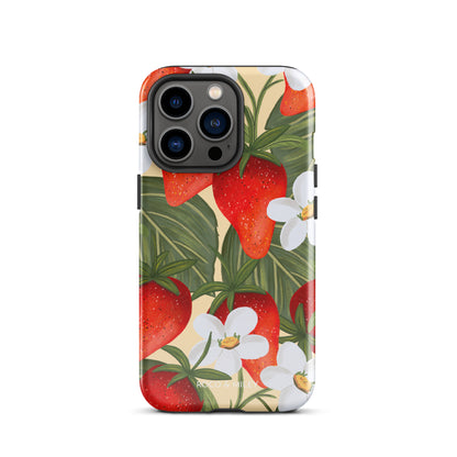 Strawberry Fields - Tough Case for iPhone