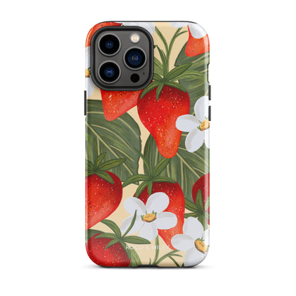 Strawberry Fields - Tough Case for iPhone