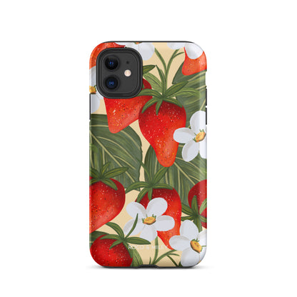 Strawberry Fields - Tough Case for iPhone