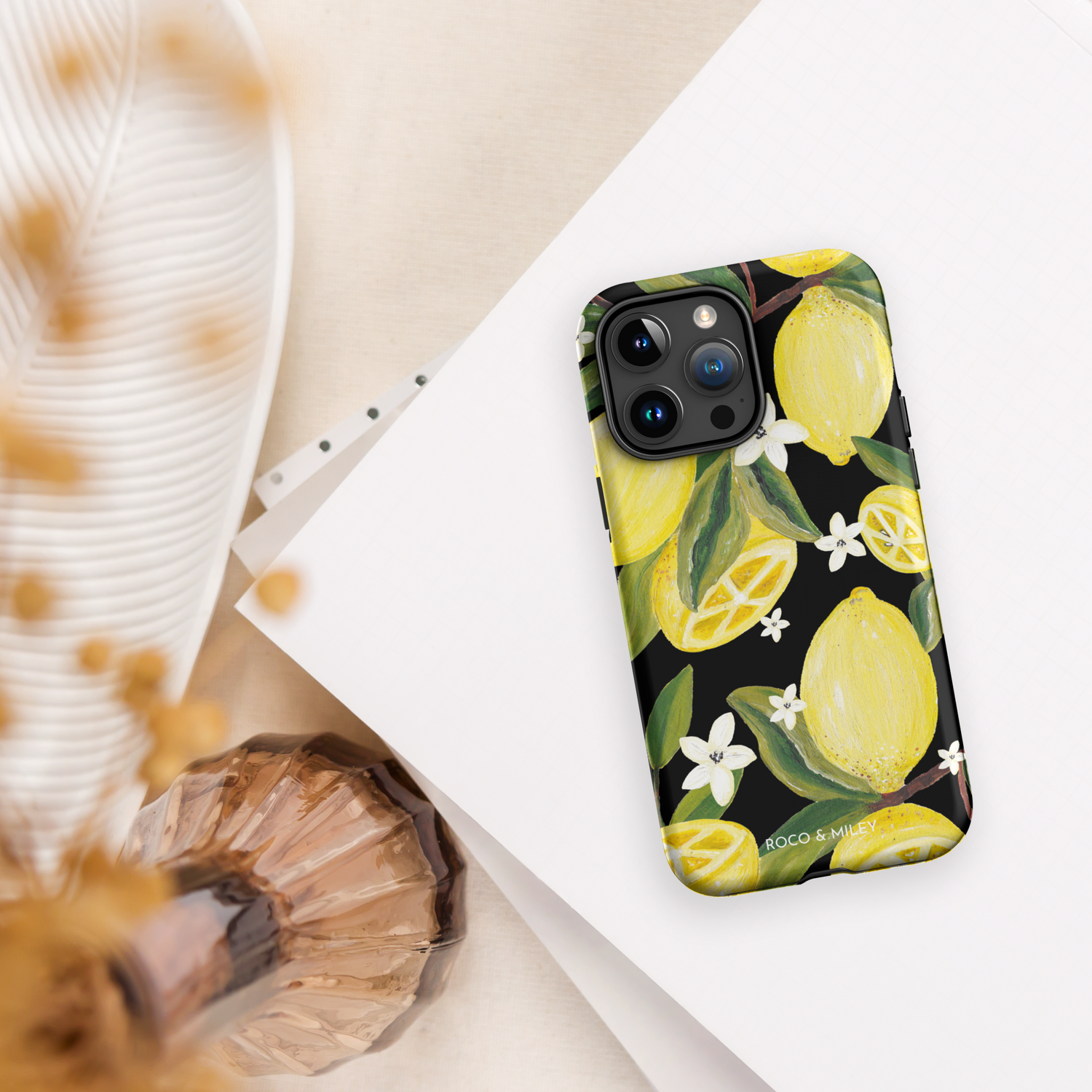 Lemon Garden - Tough Case for iPhone