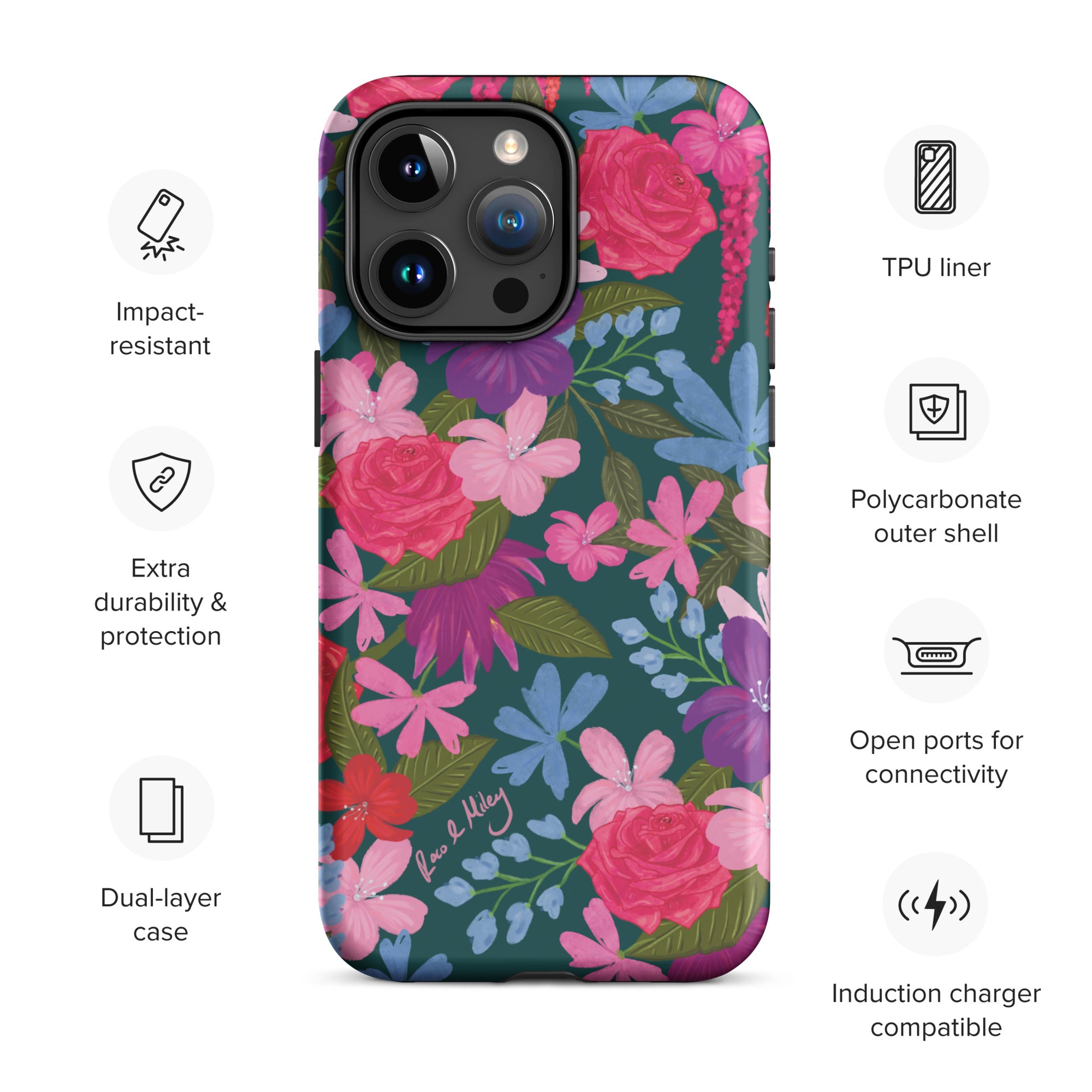 Rosa - Tough Case for iPhone