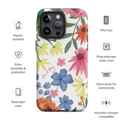 Wildflower - Tough Case for iPhone