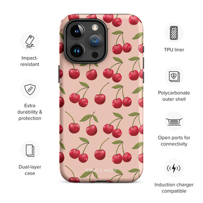 Cherry Boulevard - Tough Case for iPhone