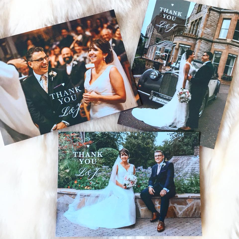 Wedding Photo Thank You Card (Flat)