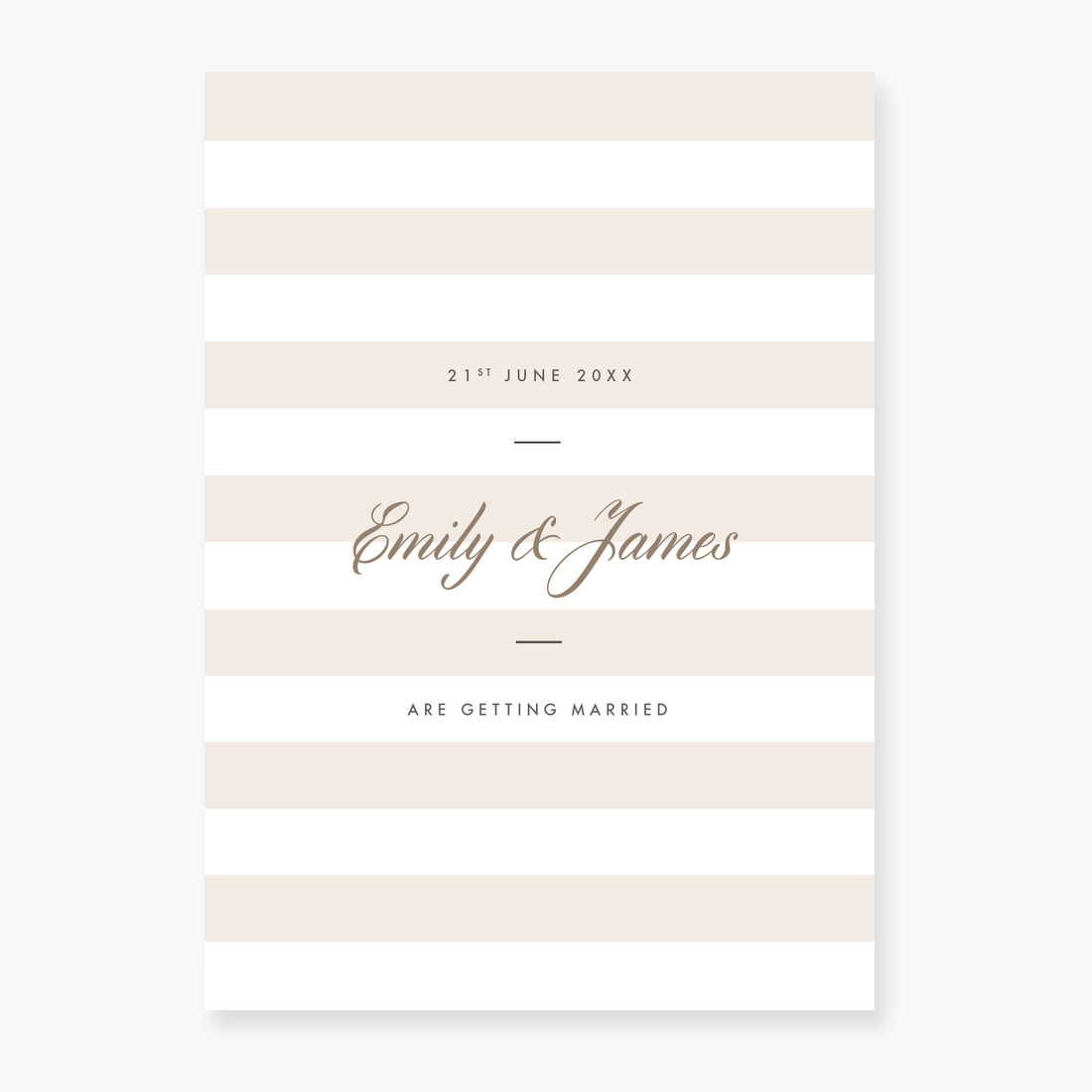 Luxe Wedding Invitation