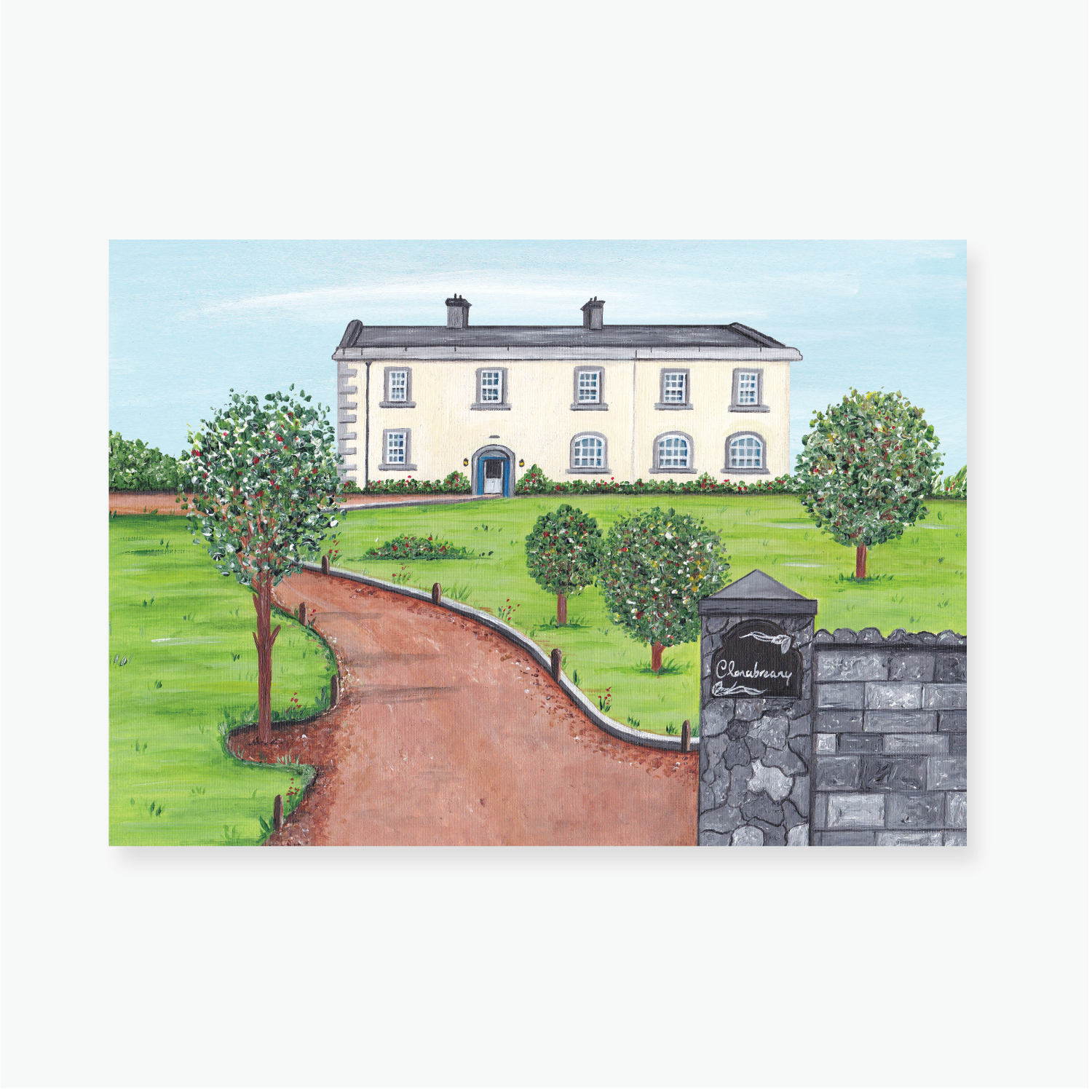 Clonabreany House Art Print