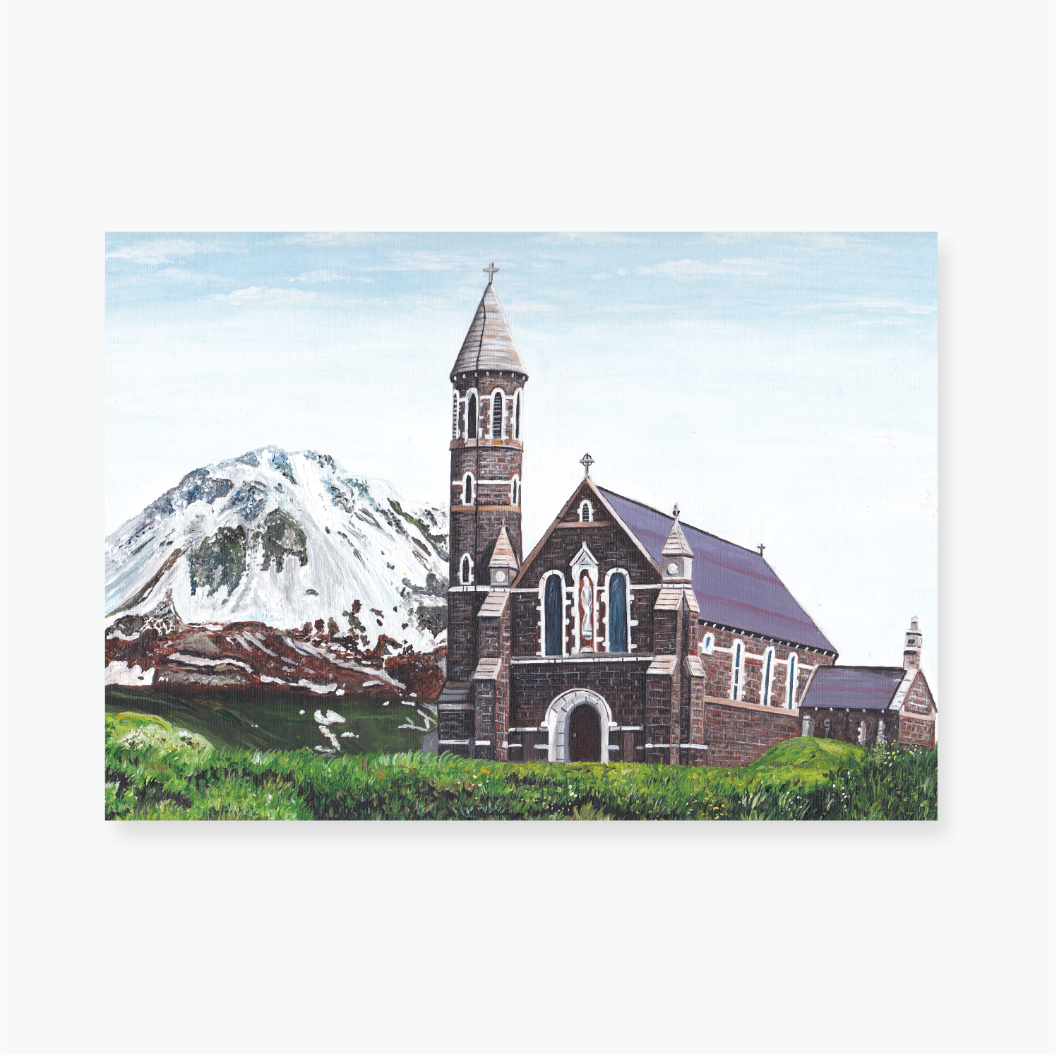 Sacred Heart Chapel Art Print