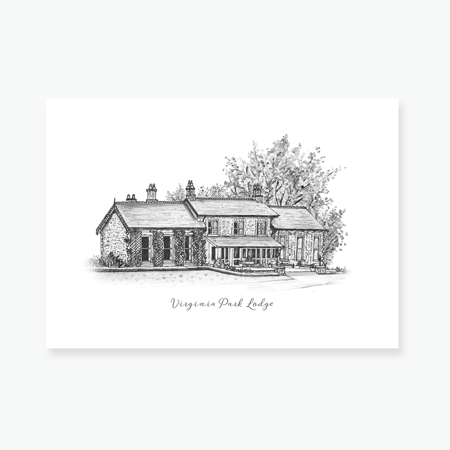 Virginia Park Lodge Art Print
