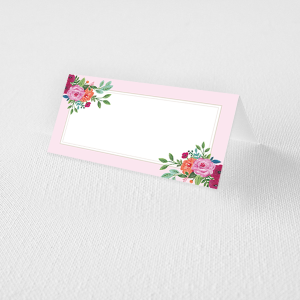 Wild Rose Place Cards